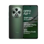 OPPO F27 5G (Emerald Green, 8GB RAM, 256GB Storage) | 6.67" FHD+ AMOLED Display|32MP Sony IMX615 Selfie Camera |AI Portrait Expert| 45W SUPERVOOC| with No Cost EMI/Additional Exchange Offers